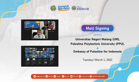 Faculty of Engineering, UM, Initiated a Cooperation with Palestine Polytechnic University and the Embassy of Palestine for Indonesia