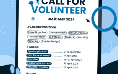 Join the UM iCamp 2024 Volunteer Team! 🚀