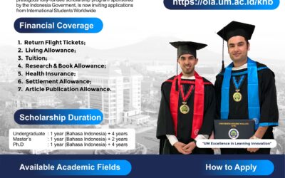 Study at UM with KNB Scholarship (Fully Funded)