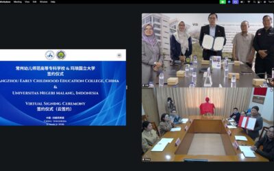 Universitas Negeri Malang Establishes International Collaboration with Changzhou Early Childhood Education College, China