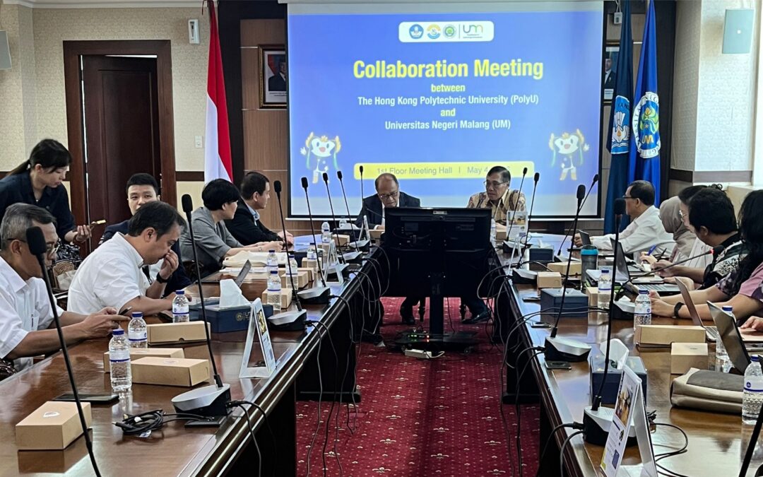Universitas Negeri Malang Welcomes Delegation from The Hong Kong Polytechnic University to Explore Future Academic Collaboration