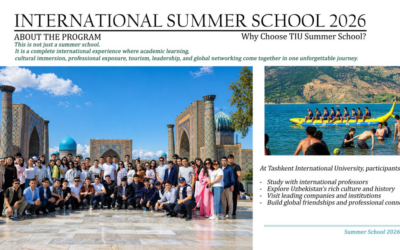 [Short Program] International Summer School 2026 – Youth Connectivity Across Eurasia: Open to Students and Young Staff
